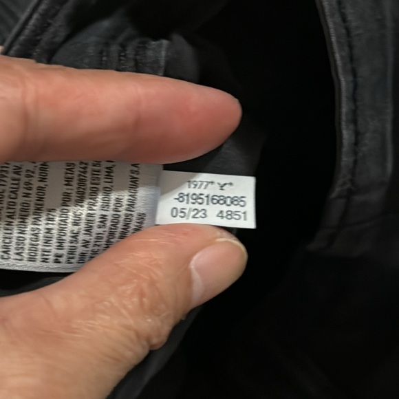 American Eagle Outfitters Stretch Baggy Cargo Joggers Black 2023-6 Regular - Picture 11 of 11